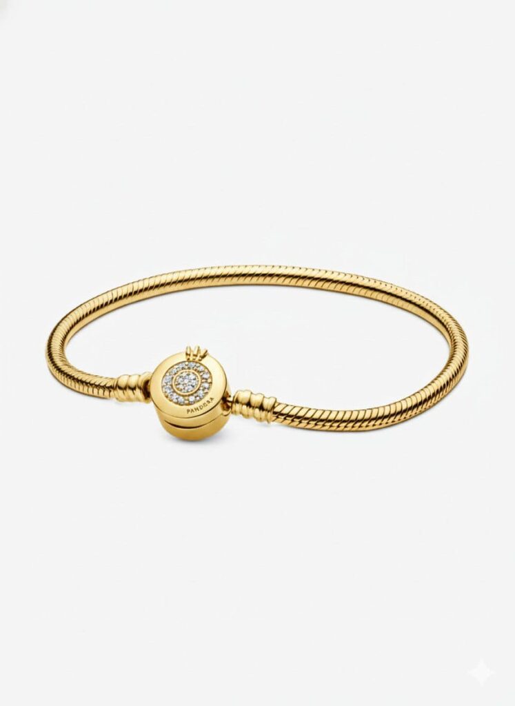 pandora bracelet gold