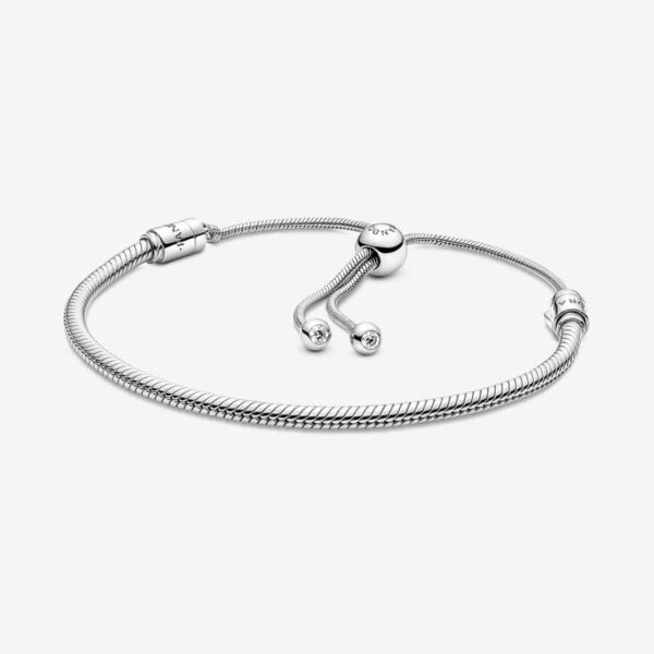 pandora moments snake chain sliding bracelet