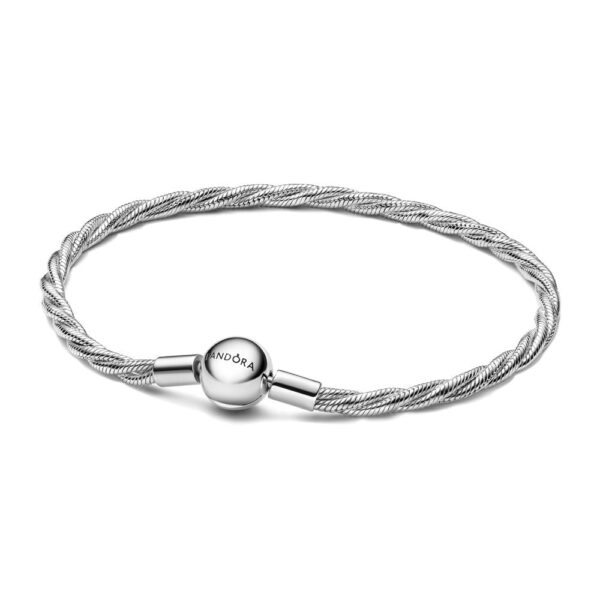 round pandora clasp twisted chain