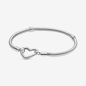 pandora moments heart kont snake chain bracelet pandora moments heart kont snake chain bracelet
