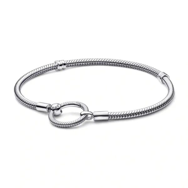 pandora moments o closure snake chain bracelet
