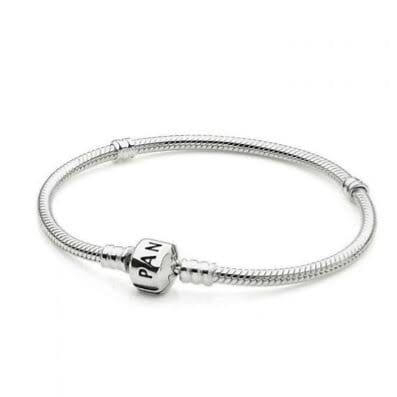 pandora silver snake chain bracelet