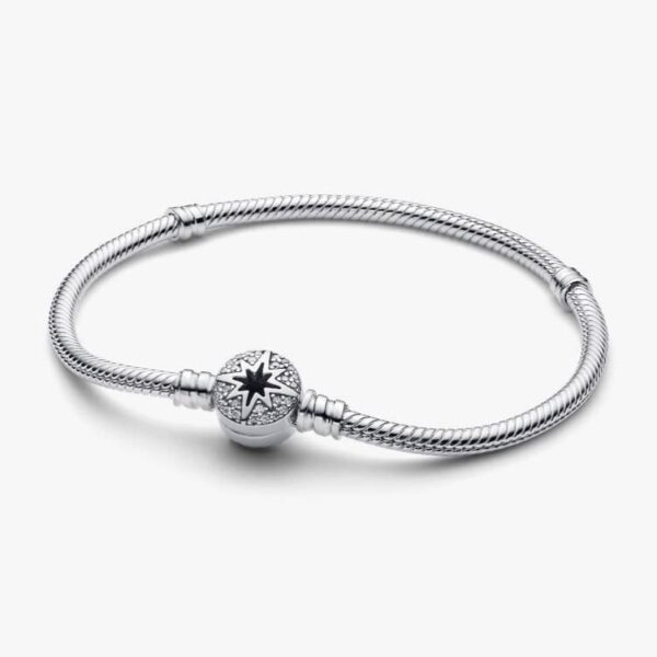 north star snake chain bracelet