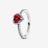 pandora res heart ring