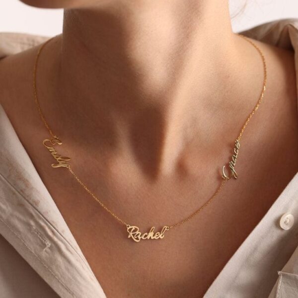 customized names necklace