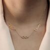 customized couple necklace