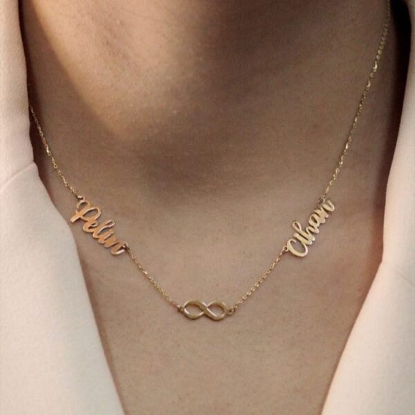 customized couple necklace