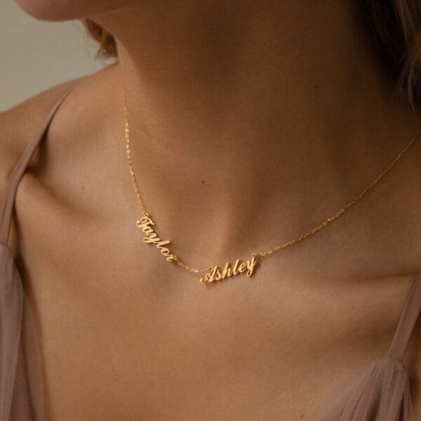 customized couple necklace