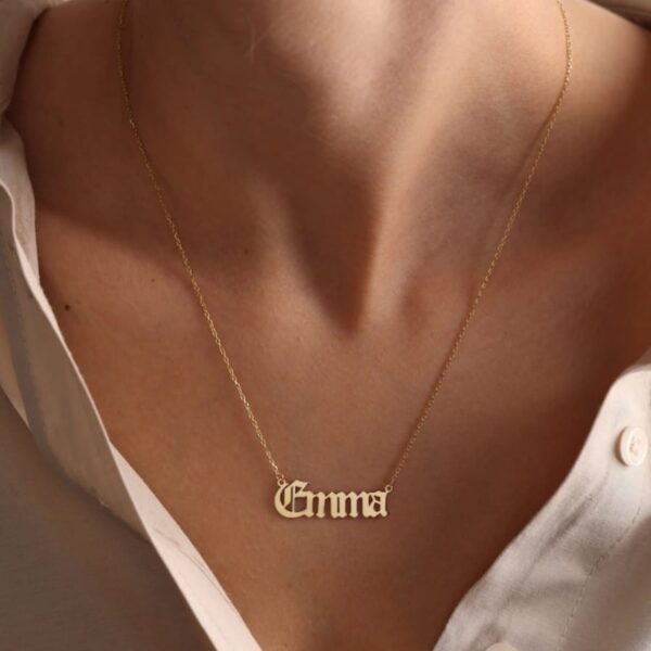 customized name necklace