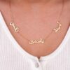customized names necklace