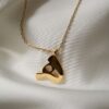 customized letter necklace