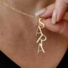 customized name necklace