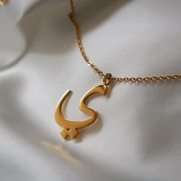 customized letter necklace