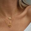 customized zodiac sign necklace customized zodiac sign necklace