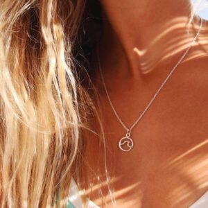 wave necklace