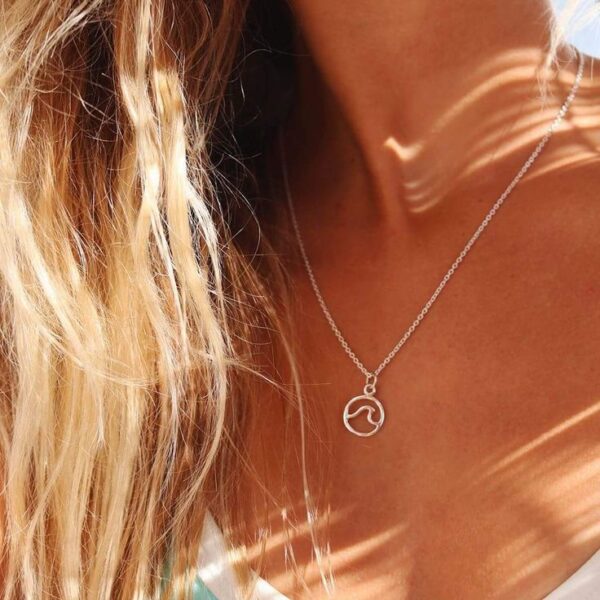 wave necklace wave necklace