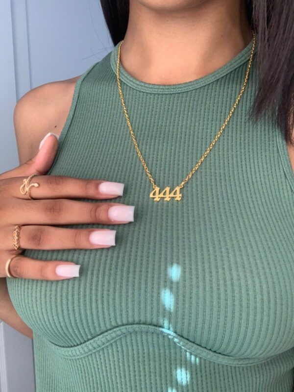 angel number necklace